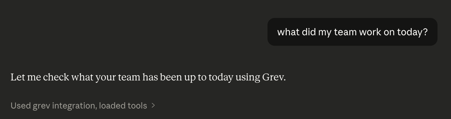 GREV MCP context injection
